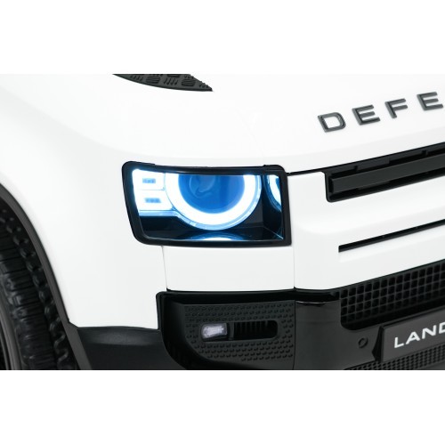 Электромобиль Land Rover Defender, белый