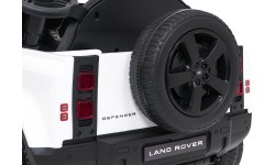 Elektromobilis Land Rover Defender, balts