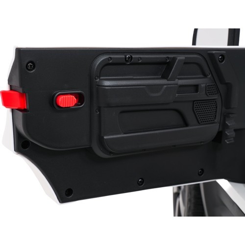 Elektromobilis Land Rover Defender, balts
