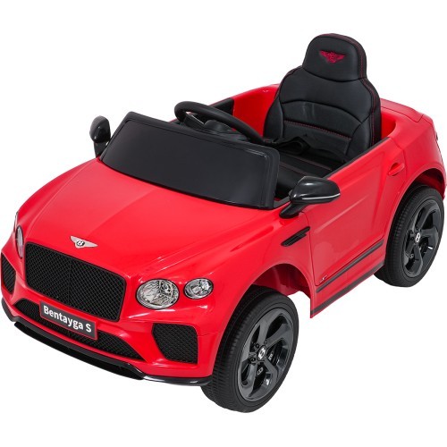 Elektromobilis Bentley Bentayga S, sarkans