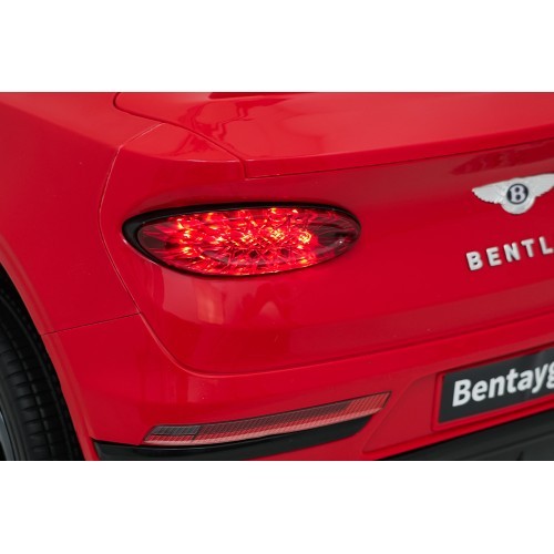 Электромобиль Bentley Bentayga S, красный
