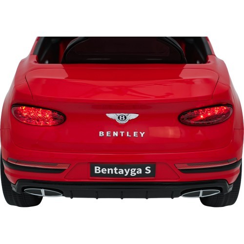 Vehicle Bentley Bentayga S Red