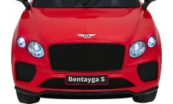 Elektromobilis Bentley Bentayga S, sarkans