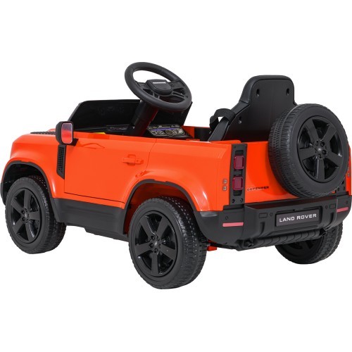 Land Rover Defender Orange Vehicle