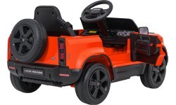 Land Rover Defender Orange Vehicle
