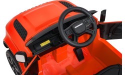 Land Rover Defender Orange Vehicle