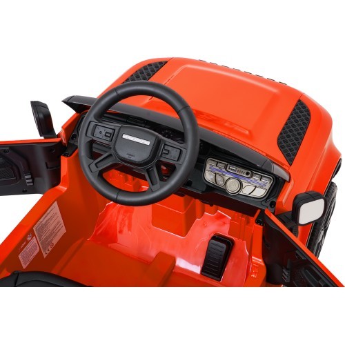 Land Rover Defender Orange Vehicle