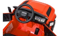 Land Rover Defender Orange Vehicle