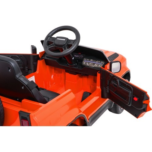 Elektromobilis Land Rover Defender, oranžs