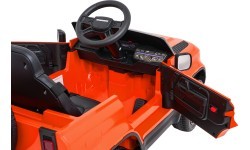 Land Rover Defender Orange Vehicle