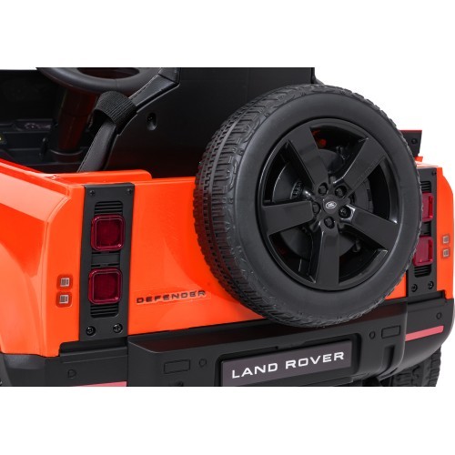 Land Rover Defender Orange Vehicle
