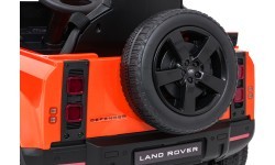 Elektromobilis Land Rover Defender, oranžs