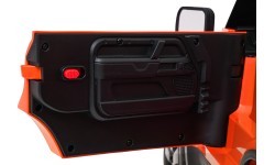 Land Rover Defender Orange Vehicle
