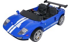 Elektromobilis Ford GT, zils