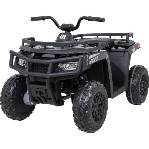 Kvadricikls 4x4 ATV WOLF, melns