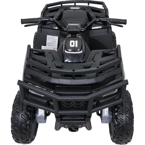 Kvadricikls 4x4 ATV WOLF, melns