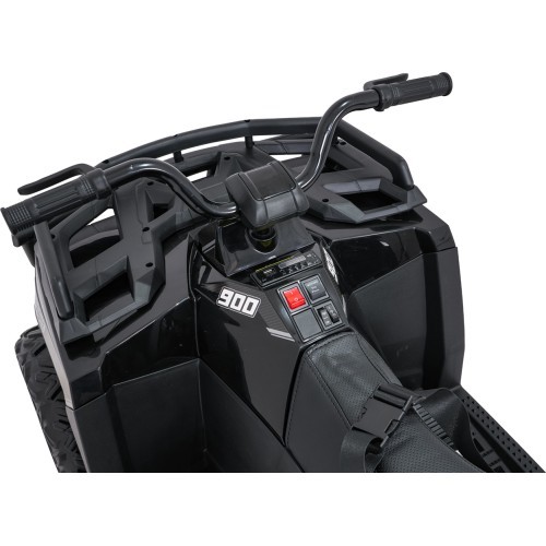 Kvadricikls 4x4 ATV WOLF, melns