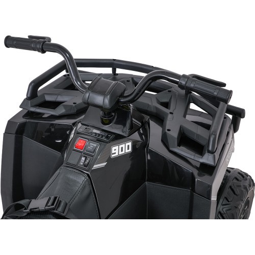 Kvadricikls 4x4 ATV WOLF, melns