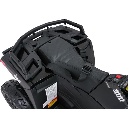 Kvadricikls 4x4 ATV WOLF, melns
