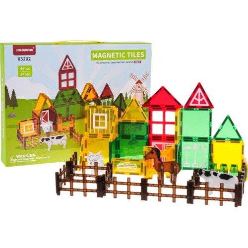 Magnetic Blocks Farm 46 pcs.