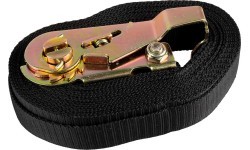 YATE Ratchet strap with ratchet, width 25mm, length 4,3m