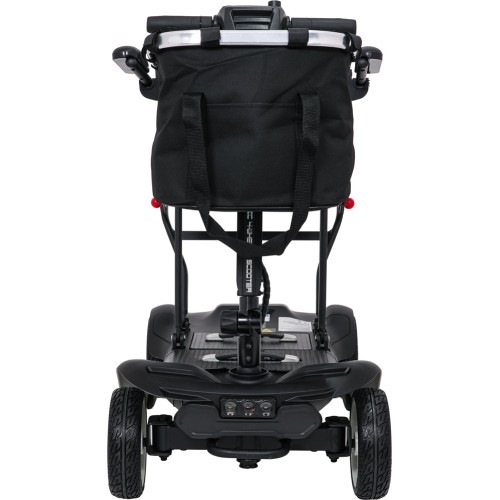 EasyGo Black Four-Wheel Electric Scooter for Seniors