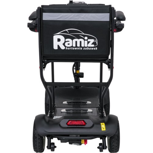 EasyGo Black Four-Wheel Electric Scooter for Seniors