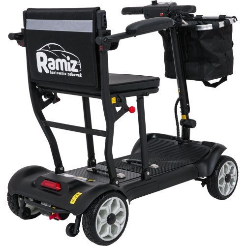 EasyGo Black Four-Wheel Electric Scooter for Seniors