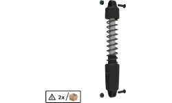Rally - Strut Set Green
