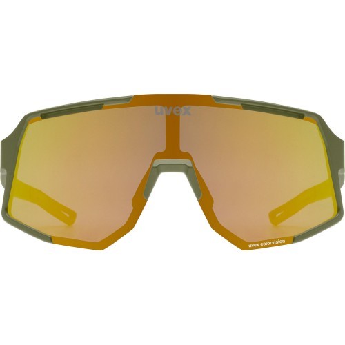 Brilles Uvex sequenze CV olive matt / mirror yellow