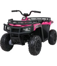 Bērnu elektromobilis WOLF Pink 4x4 kvadricikls, rozā