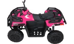 Детский электромобиль WOLF Pink 4x4 квадроцикл, розовый