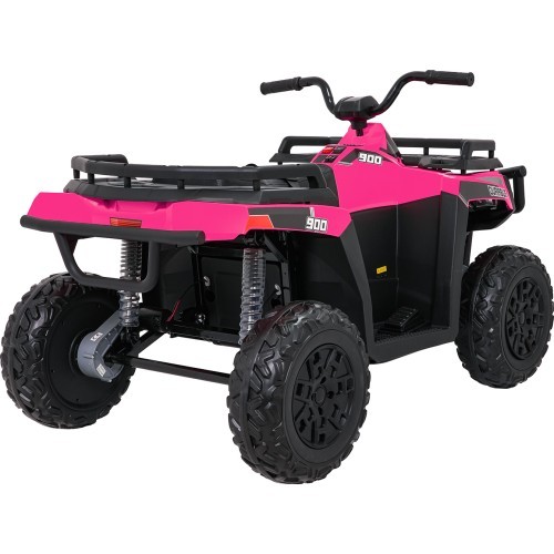 Детский электромобиль WOLF Pink 4x4 квадроцикл, розовый