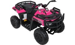 Bērnu elektromobilis WOLF Pink 4x4 kvadricikls, rozā