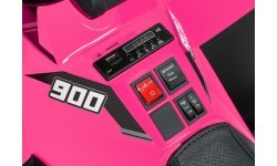 Bērnu elektromobilis WOLF Pink 4x4 kvadricikls, rozā