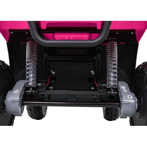 Детский электромобиль WOLF Pink 4x4 квадроцикл, розовый