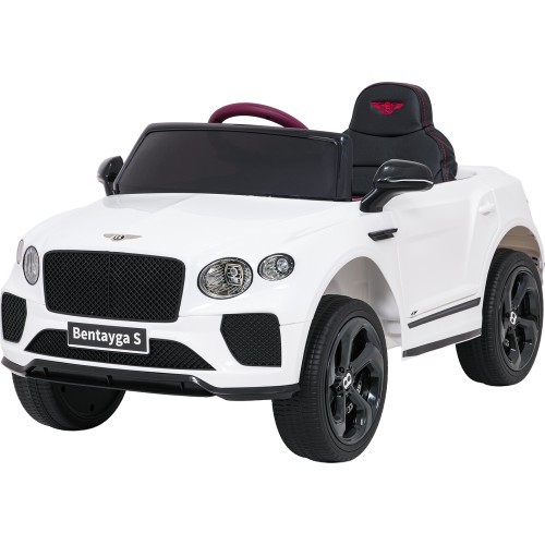 Elektromobilis Bentley Bentayga S, balts
