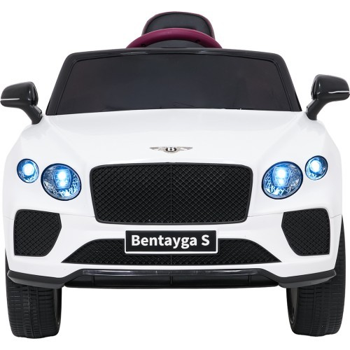 Elektromobilis Bentley Bentayga S, balts