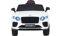Elektromobilis Bentley Bentayga S, balts