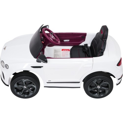 Elektromobilis Bentley Bentayga S, balts