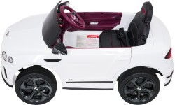 Elektromobilis Bentley Bentayga S, balts