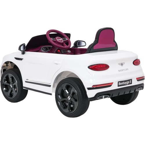 Elektromobilis Bentley Bentayga S, balts