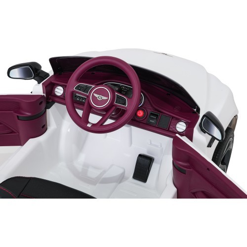 Elektromobilis Bentley Bentayga S, balts