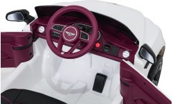 Elektromobilis Bentley Bentayga S, balts