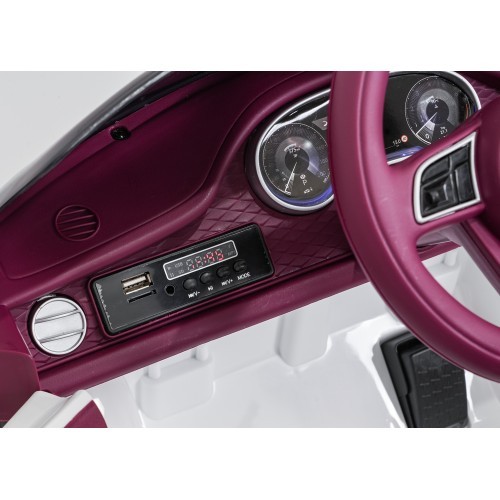 Elektromobilis Bentley Bentayga S, balts