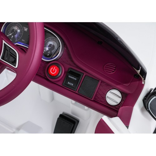 Elektromobilis Bentley Bentayga S, balts