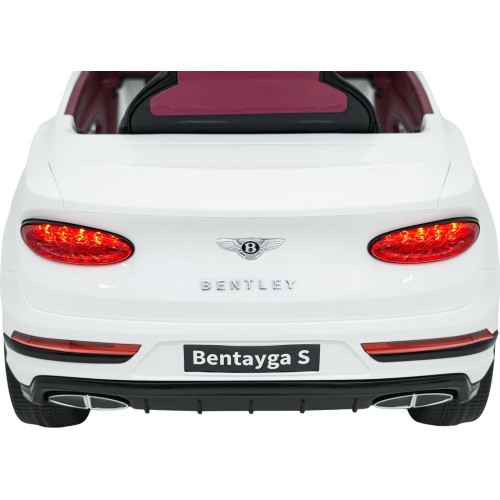 Электромобиль Bentley Bentayga S, белый
