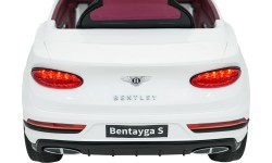 Elektromobilis Bentley Bentayga S, balts
