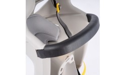 Bērnu velosēdeklītis Bellelli Tatoo Plus B-fix priekšējais, silk grey