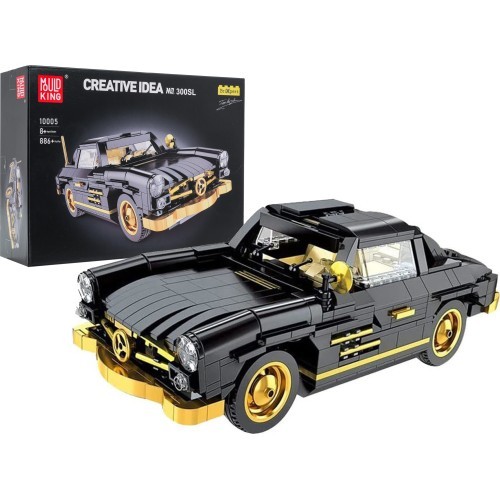 Retro Car Block Set 886 pieces.